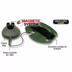 Magnetic Back Lead Kamo Pack FUN FISHING Camouflage 90gr -Matériel Soldes Magasin magnetic back lead kamo pack fun fishing camouflage 90gr 2
