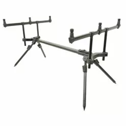 Rod Pod R-TYPE CarpOn Alu Black 3 Cannes -Matériel Soldes Magasin rod pod r type carpon alu black 3 cannes 5