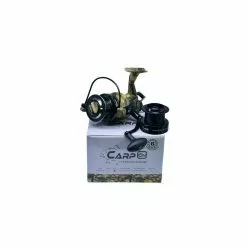 SK-10000 Moulinet Carpe CarpOn Camou -Matériel Soldes Magasin sk 10000 moulinet carpe carpon black 5